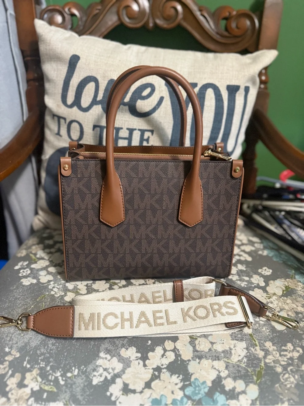 Michael Kors structured michael